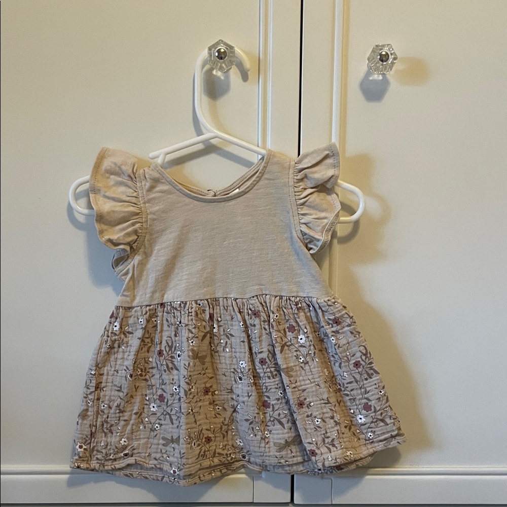 Rylee + Cru drangon fly dress 0-3M